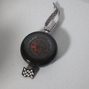 Disney Pixar Cars Vintage Lightning McQueen Holiday Ornament Tire